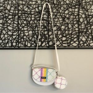 Justice Multicolor Glitter Little Girls Purse